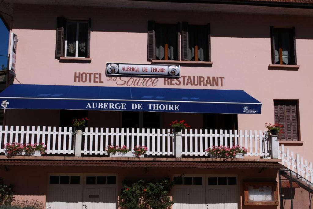 Auberge De Thoire Thoirette Dış mekan fotoğraf