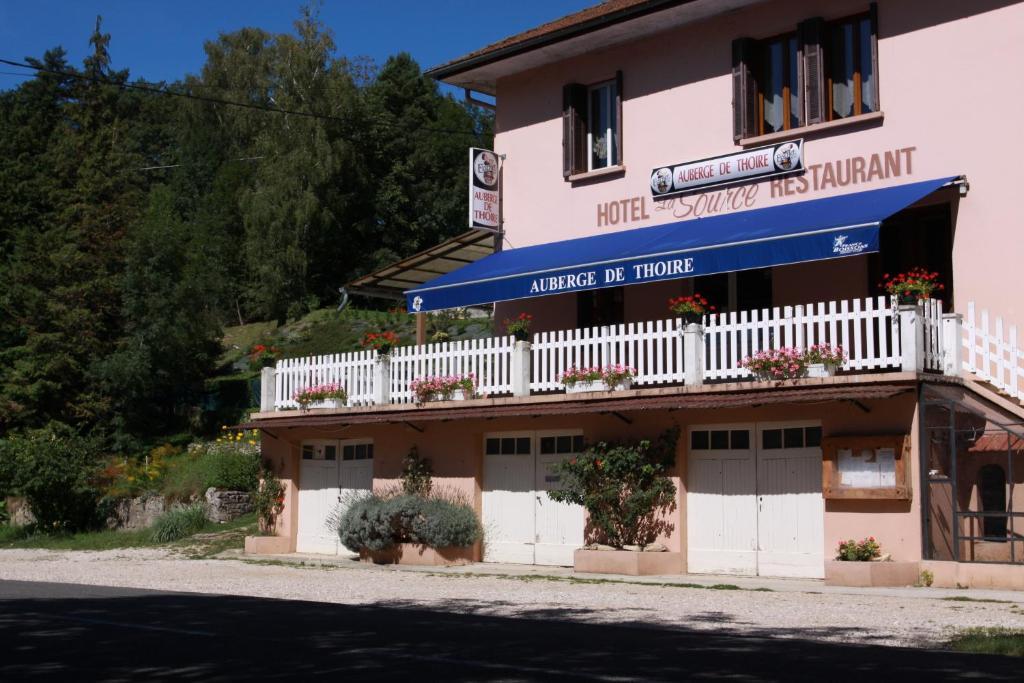 Auberge De Thoire Thoirette Dış mekan fotoğraf